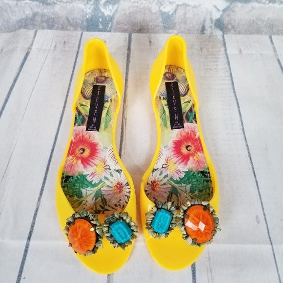 Steve Madden Shoes - Steven by Steve Madden Jelly Peeptoe Sandals